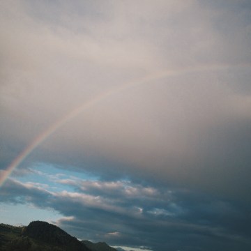 mountain rainbow | love wins