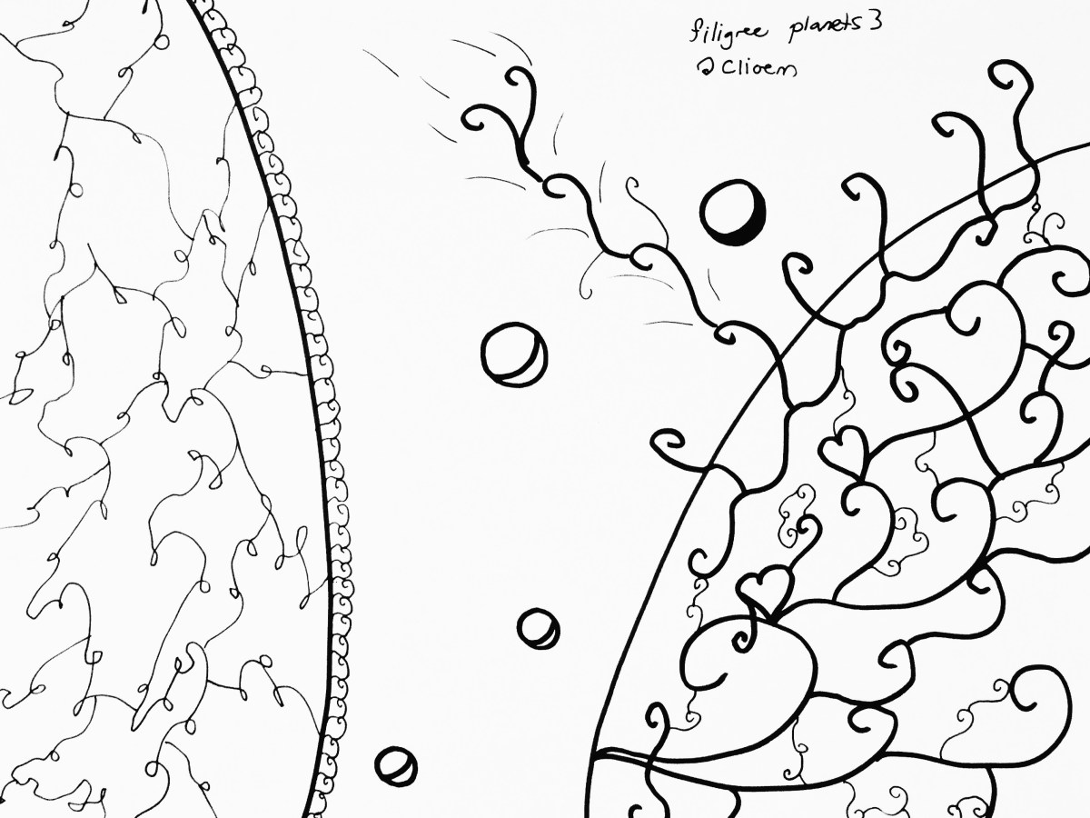 filigree planets 3 | © clio em